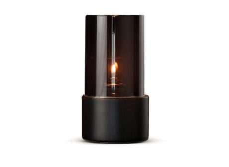 Kaars Ambient Flame - Clear Black