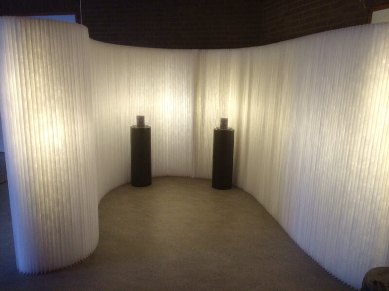 Softwall in roukamer 1